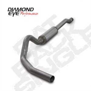 Ford F350 Performance Exhaust - Diamond Eye Performance - Catback Single SS - `03-`07 Ford F350 Performance Exhaust - Diamond Eye Performance - Catback Single SS - `03-`07